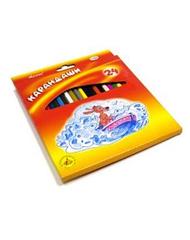 Карандаши Гамма, 24 цвета, серия "Мультики", в картонной упаковке