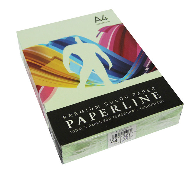 Бумага цветная Paperline цвет Lagoon А4, 80 г/м2, 500 листов