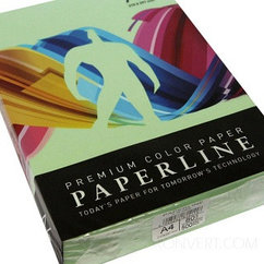 Бумага цветная PAPERLINE IT 190 цвет Green/зеленый А4, 80 гр/м2, 500 листов