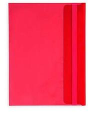Папка-конверт B5 красная 180мкм 282х209 мм