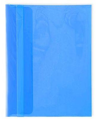 Папка-конверт А4 синяя 180мкм