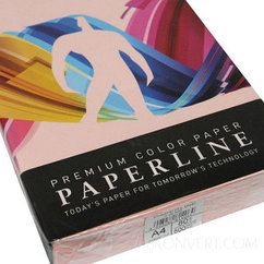 Бумага цветная PAPERLINE IT 140 цвет Rose/светло-розовый А4, 80 гр/м2, 500 листов