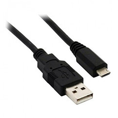 Кабель USB, Ritmix RCC-110, 1.0м, Черный