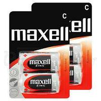 Солевые батарейки    Maxell, R14, C Blist