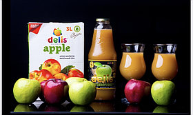 Яблочный сок Delis 1л