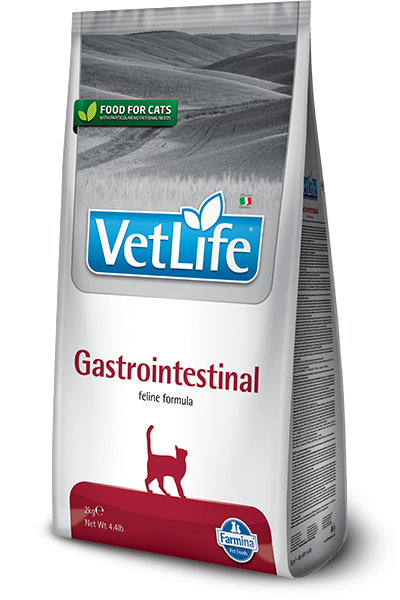 Vet Life Gastrointestinal, при заболеваниях ЖКТ, уп.2 кг.