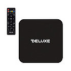 Телевизионная смарт-приставка DELUXE V1Pro, Wi-Fi, Объём памяти 8Гб, Операционная память 1Гб