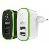 Зарядное устройство сетевое Belkin 2хUSB Home Charger (Белый), фото 2