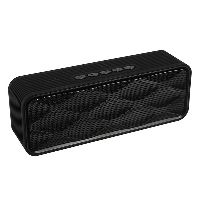 Портативная колонка Qumo X6 BT006, Bluetooth 4.0, 6 Вт, черная
