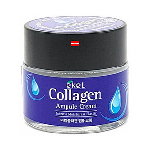 Крем 70мл увлажняющий ампульный с коллагеном Ekel Collagen Ampule Cream