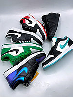 Кеды Nike Jordan низк бело зелёные 09 Кеды Nike Jordan низк бело зелёные