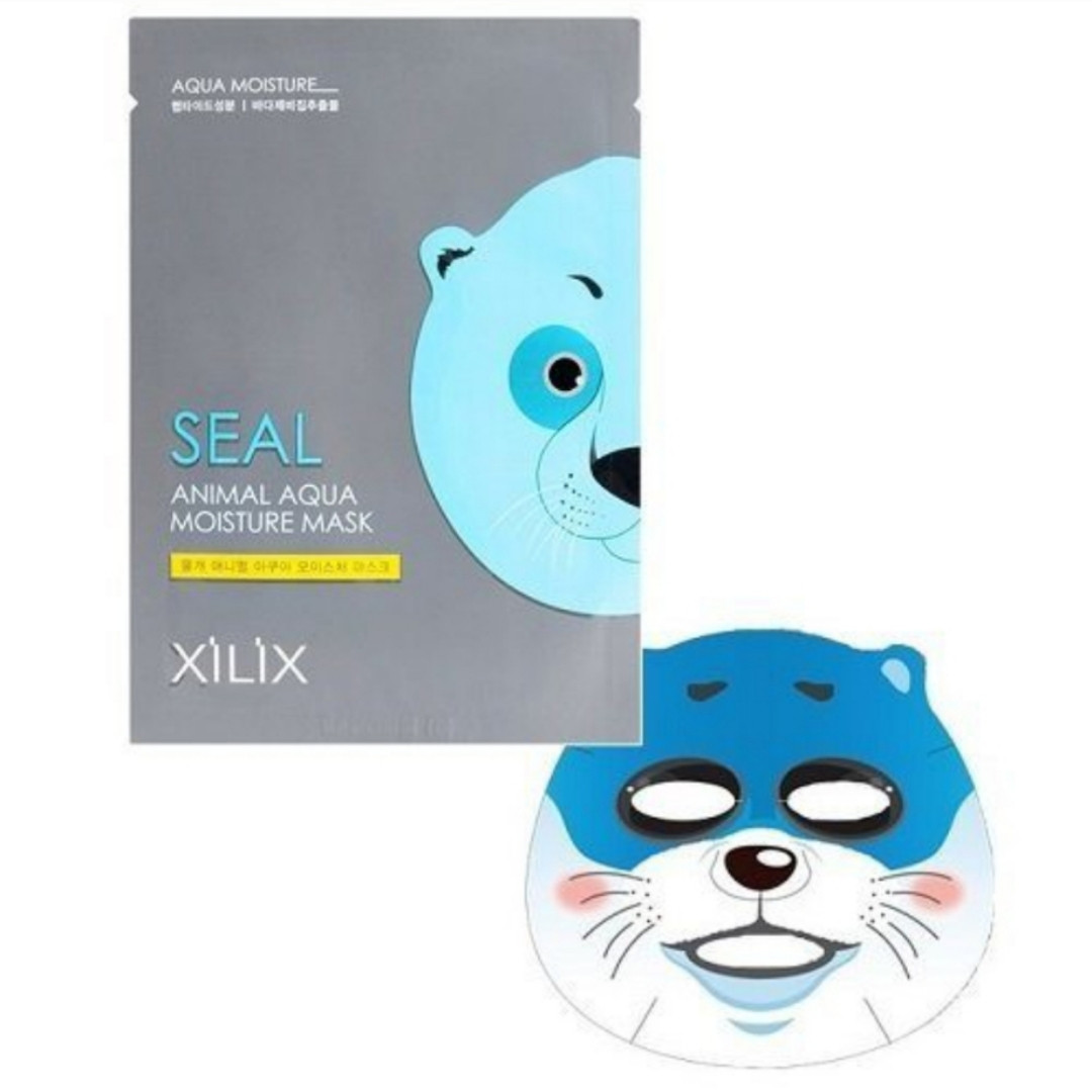 Тканевая маска увлажняющая Dermal Xilix Seal Animal Aqua Moisture Mask