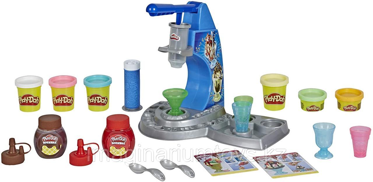 Play-Doh Плейдо игровой набор пластилина «Фабрика мороженого и сладостей» - фото 2 - id-p88514806