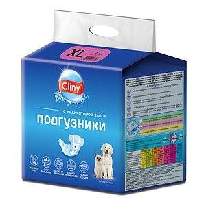 Подгузники для животных Cliny, размер XL (15-30 кг)