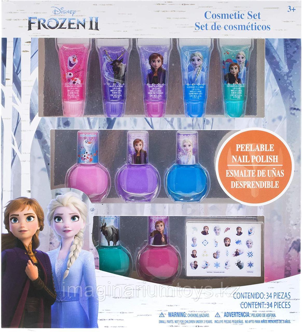 Детская косметика Frozen Лак для ногтей, блеск для губ Townley, фото 1