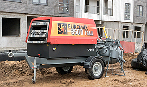 Дизельный смеситель-пневмонагнетатель EUROMIX 350 D TRAIL