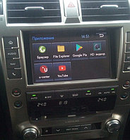 Lexus GX 460 навигационный блок Android navitouch
