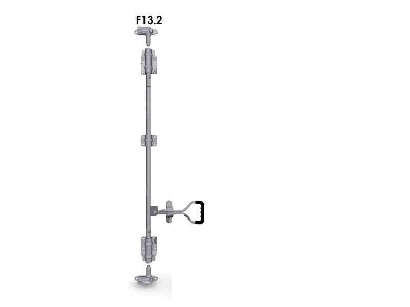 Запор штанговый d=22 с прутковой рукояткой (комплект) F13.2