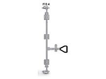 Запор штанговый d=27 с ручкой Delta (комплект) F12.4
