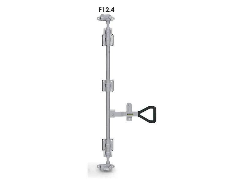 Запор штанговый d=27 с ручкой Delta (комплект) F12.4