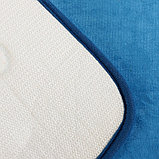 Коврик Доляна «Дельфины», 50×80 см, цвет синий, фото 3