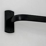 Держатель для полотенец, 59×8×7 см, цвет чёрный, фото 4