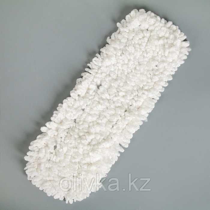 Насадка для плоской швабры Доляна, 40×12 см, микрофибра, цвет МИКС