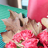 Бумага гофрированная "Однотонная", розовая, 50 х 70 см, фото 4