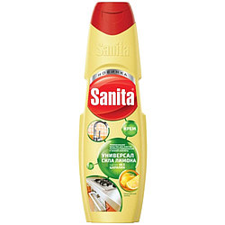 Средство чистящее Sanita Универсал крем Сила лимона, 600мл