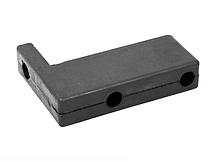 Буфер (отбойник) для фургона резиновый угловой 180x130x40x70