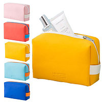 Дорожная косметичка непромокаемая на молнии с резиновой ручкой Lo Ve в ассортименте