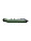 Лодка гребная надувная АКВА 2800 слань-книжка киль зелёный/черный, фото 3