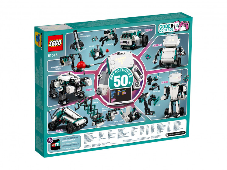 LEGO MINDSTORMS 51515 Робот-изобретатель, конструктор ЛЕГО - фото 4 - id-p88546522