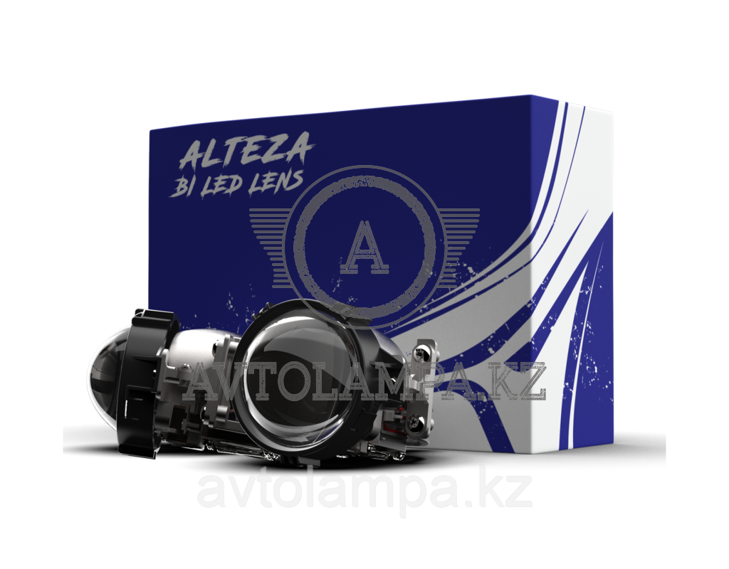 Светодиодные линзы Bi-Led Alteza mini GTR 2.8 (комплект), фото 1