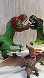 Игрушки динозавры резиновые, фото 3