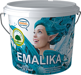 Акриловая эмаль на водной основе Emalika 1 кг  купить в Павлодаре