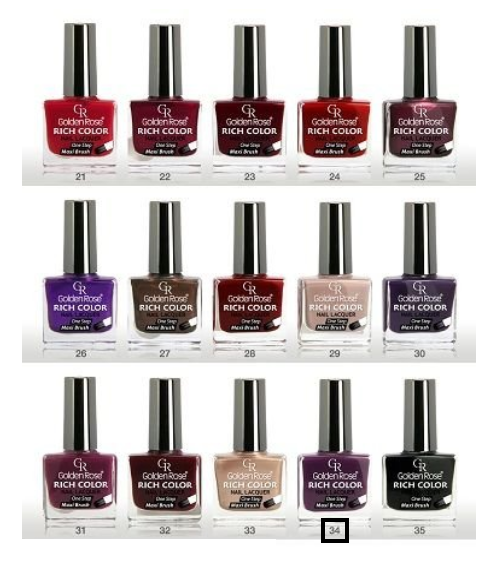 Golden Rose Rich Color Nail Lacquer 34 10 5 Ml Prodazha Cena V Kokshetau Lak Dlya Nogtej Ot Altyn Parfyum