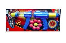 Детское помповое оружие с шариками
