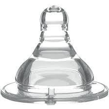 Соска силиконовая, узкое горло, поток 1 (медленный), BabyOno, BPA-free, фото 1