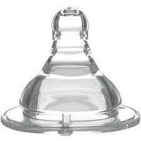 Соска силиконовая, узкое горло, поток 1 (медленный), BabyOno, BPA-free