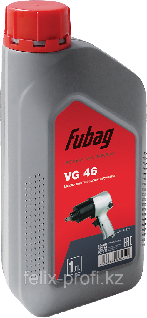 FUBAG Масло для пневмоинструмента 1 литр Fubag VG 46 - фото 1 - id-p88549743