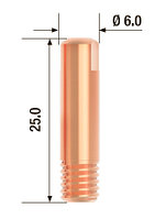 FUBAG Контактный наконечник M6х25 мм ECU D=0.8 мм (25 шт.)