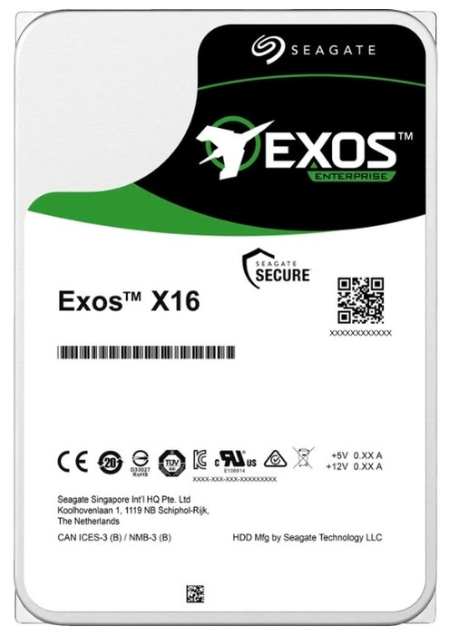 Seagate ST12000NM001G Жесткий диск Enterprise Exos X10 12TB 3.5" SATA 6Gb/s 256Mb 7200rpm