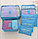 Дорожный набор органайзеров водонепроницаемые 6 в 1 Laundry pouch travel бирюзовые, фото 4