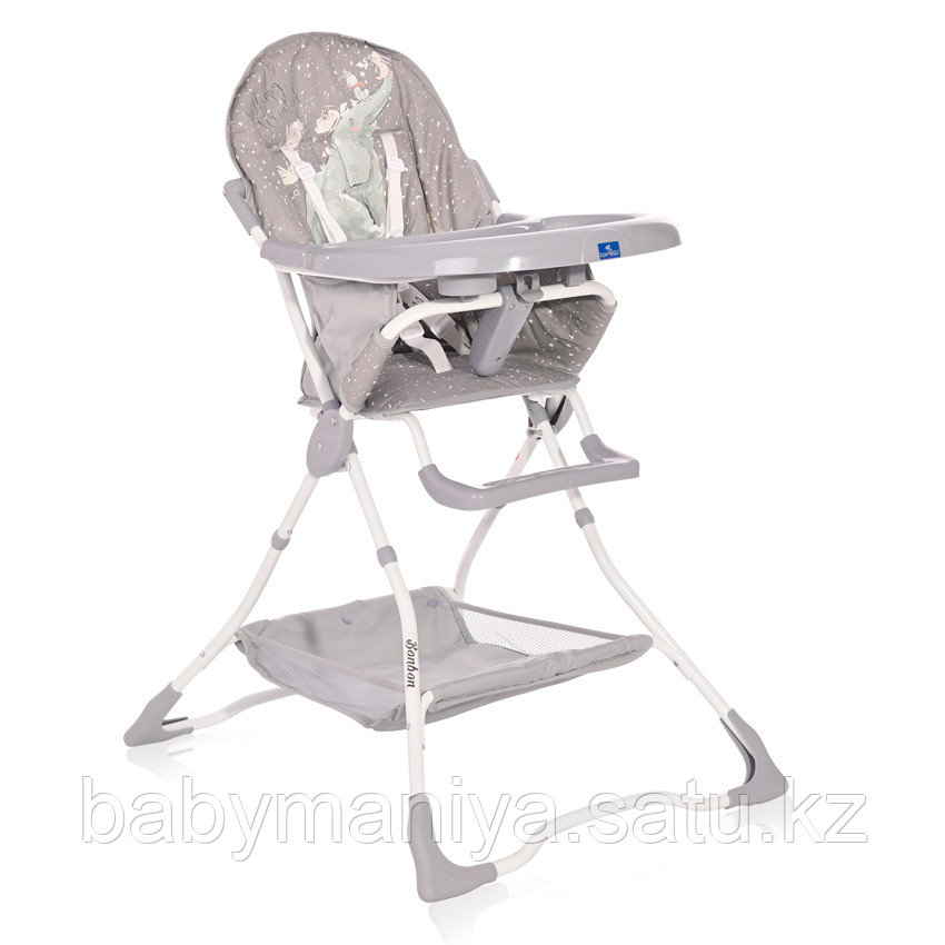 Стульчик для кормления Lorelli BONBON Серый / Grey FUN 2140