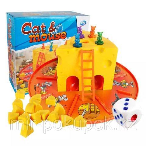 Настольная игра Кот Макс гроза мышей (Cat & Mouse)