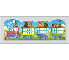 Стенд паровозик для детского сада