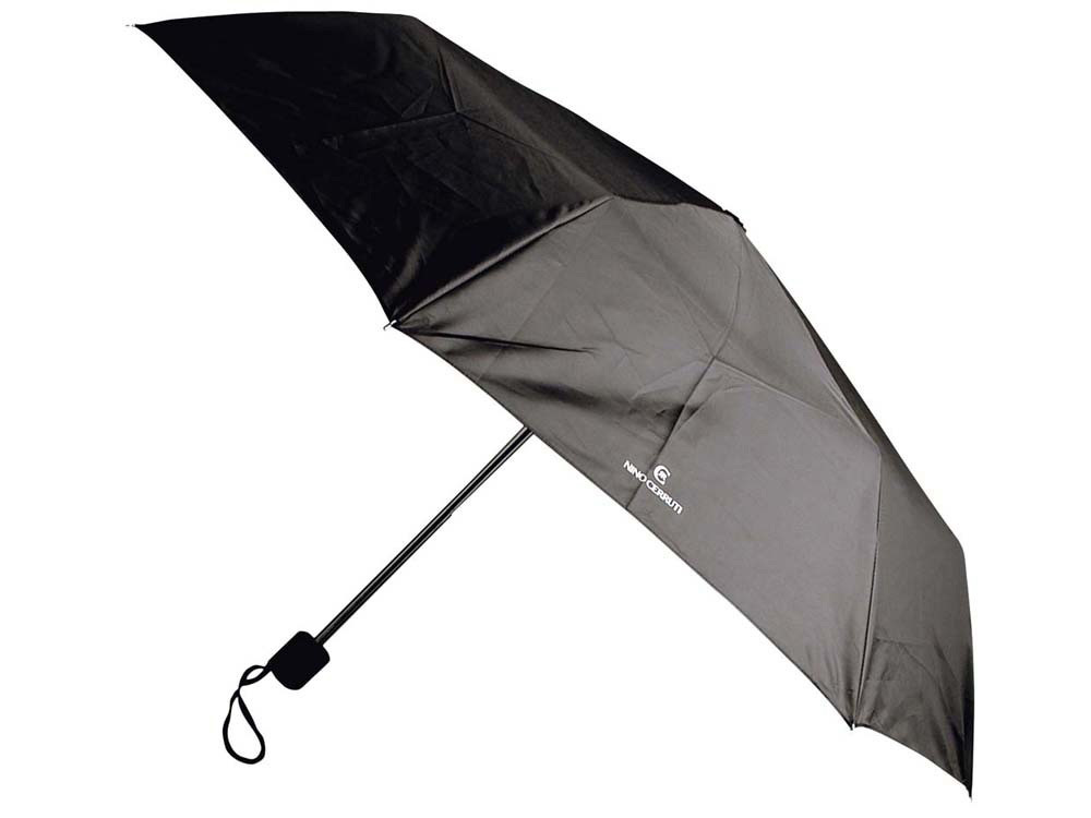 Складной зонт Cerruti 1881, черный (артикул 90181) - фото 1 - id-p65788252