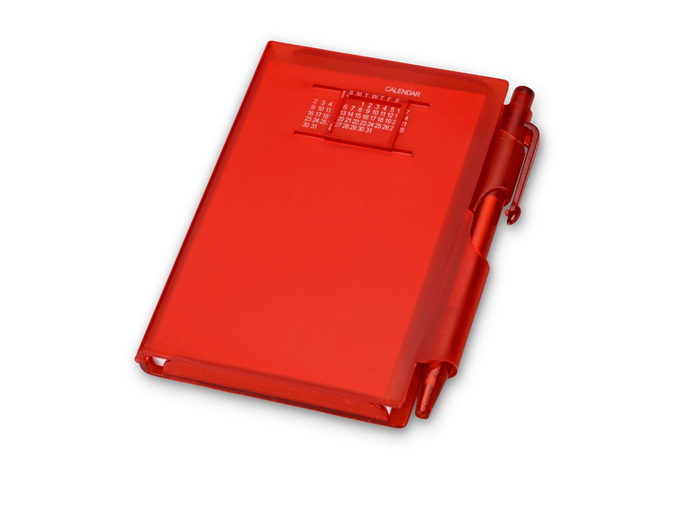 Записная книжка Альманах с ручкой, красный (артикул 789501)