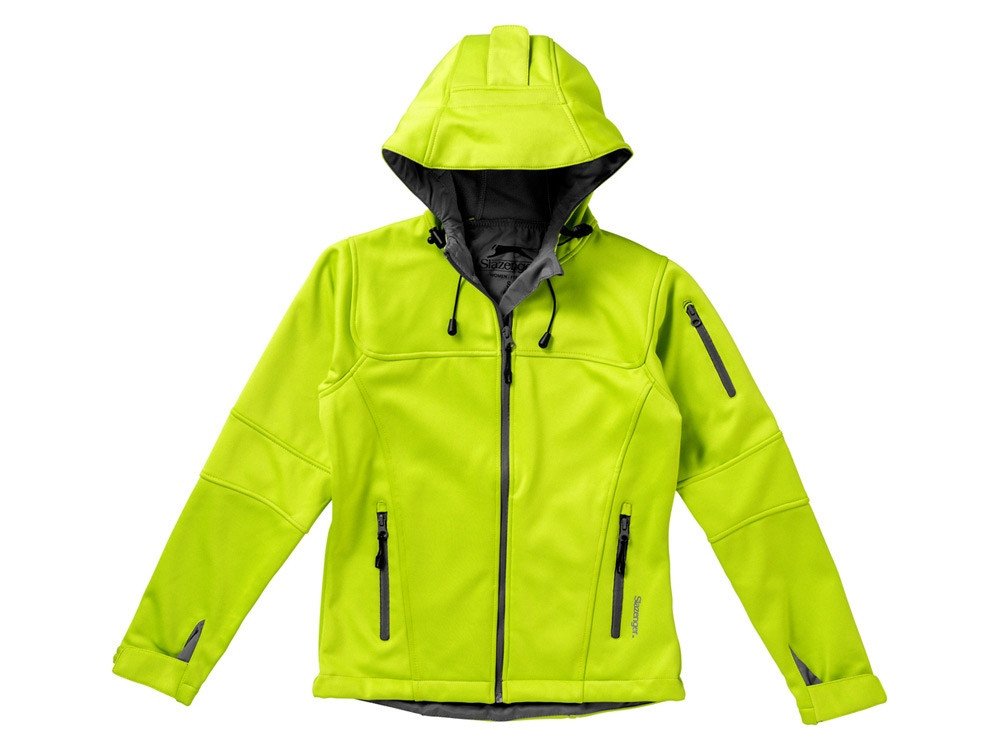 Куртка софтшел Match женская, св.зеленый/серый (артикул 3330764S) - фото 3 - id-p65789501
